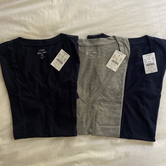 J. Crew Tops - 🆕 3 J. Crew Slub Cotton Tees!